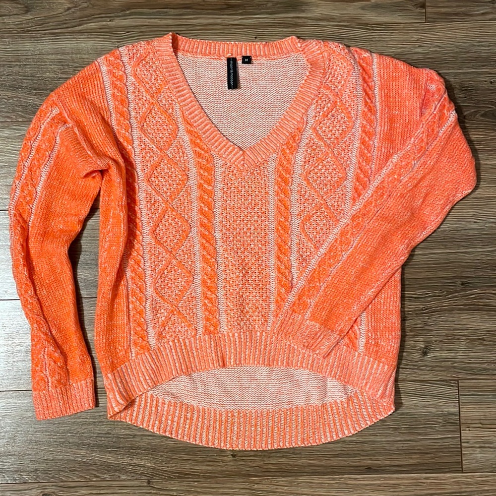 Moon & Madison Neon orange XS Sweater